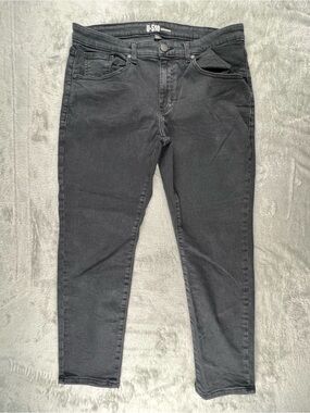 U-510 Men's Kingston Jeans 34x27 Black Extra Stretch Under 5’10 U510